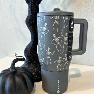 Charcoal Skeleton 20oz Dead Serious Hydrojug Traveler